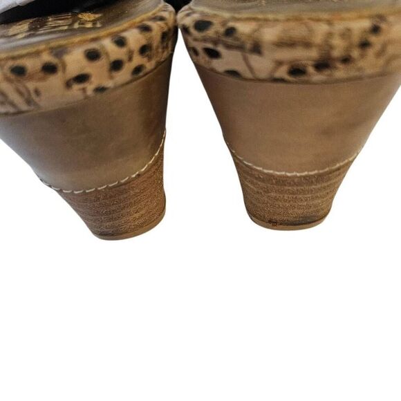 L'Artiste heeled sandals, brown leather. Size 41 (9). - Picture 5 of 8